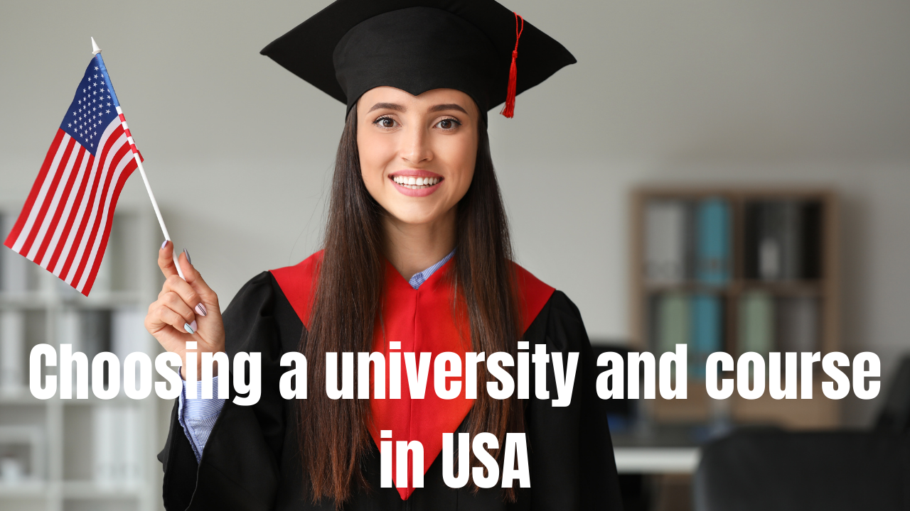 Choosing a university and course in USA